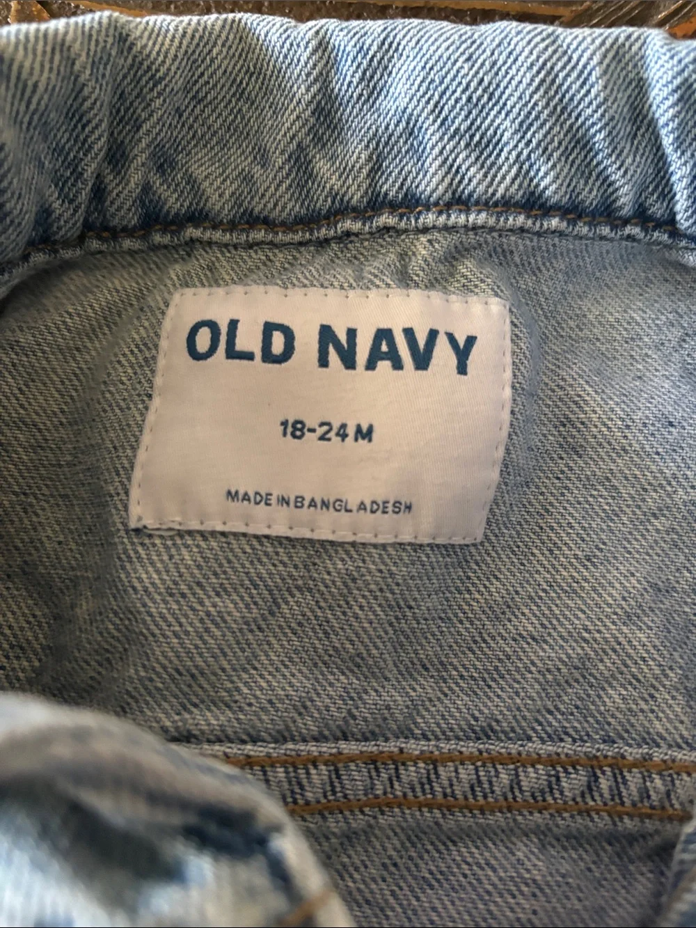 Old Navy Light Blue Denim Jean Jacket for Kids